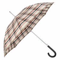 Doppler Carbonsteel Umbrella Check Beige
