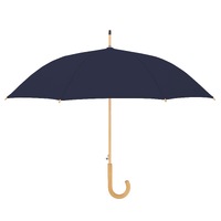 Doppler Nature Long Sustainable Umbrella Deep Blue