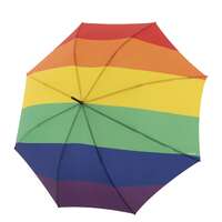 Doppler Long Modern Art Umbrella - Pride Rainbow