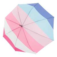 Doppler Long Modern Art Umbrella - Cool Pastel