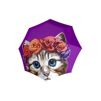 Doppler Long Modern Art Umbrella - Little Beauty