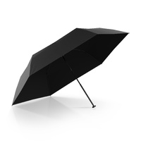 Knirps US.050 Ultra Light Black Umbrella UV Protection