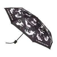 Deluxe Mini Maxi Manual Umbrella Cats and Dogs