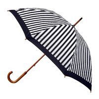 Manual Wood Umbrella Stripe