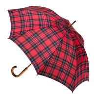 Manual Wood Umbrella Tartan Royal Stewart