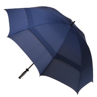 Hurricane Double Cover Golf Umbrella Navy