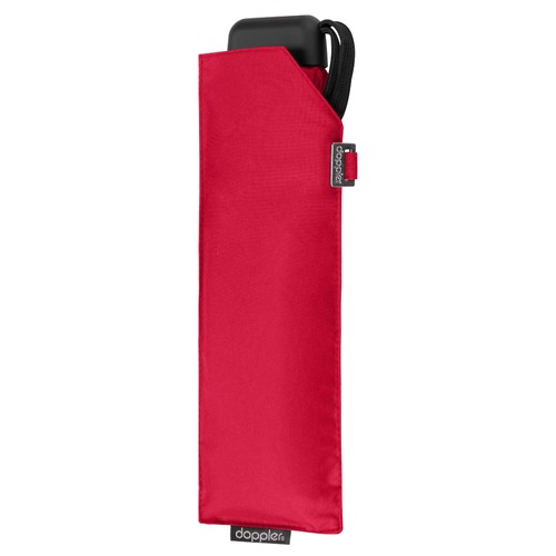 Doppler Carbonsteel Mini Slim Umbrella Red