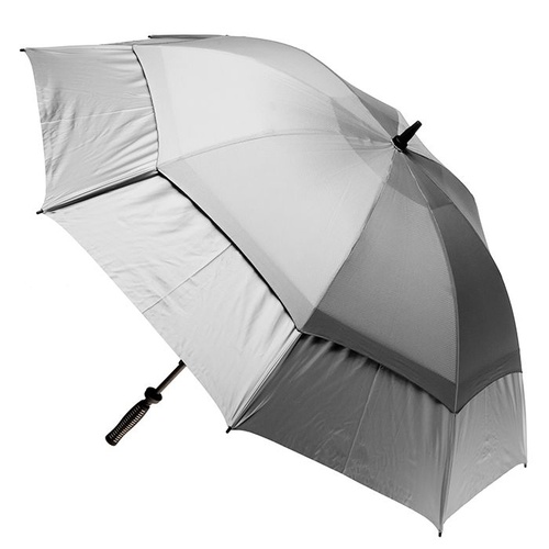 Hurricane Double Cover Golf Umbrella Silver Coated