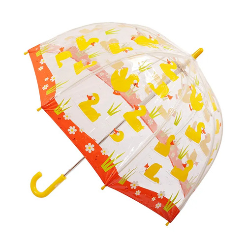 Children's Clear Umbrella Ducks